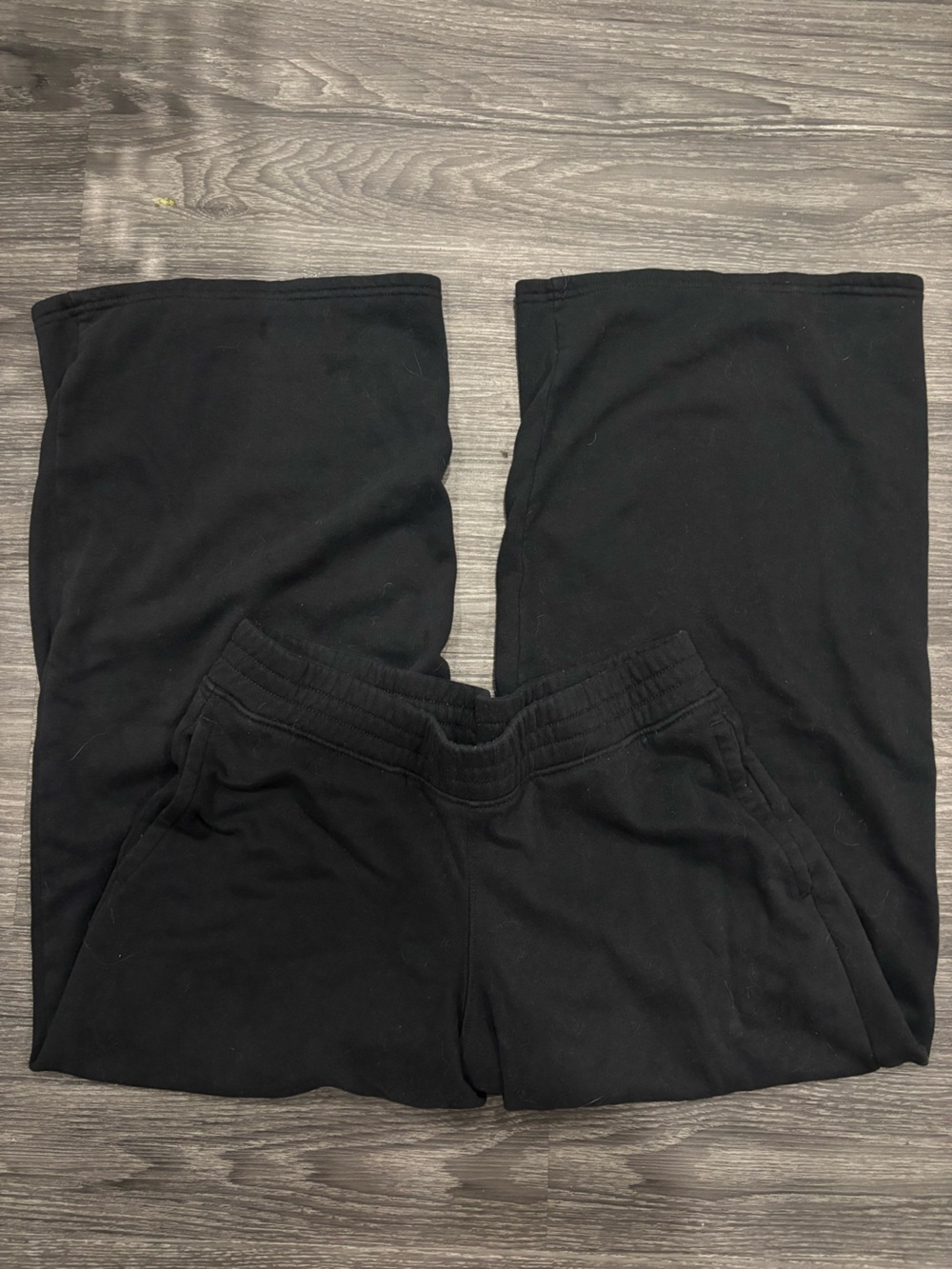 hollister black sweatpants
